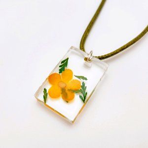 2/$40 SALE Beautiful Handmade Floral Necklace - Casual & Unique